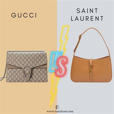 meglio gucci o yves saint laurent|ysl vs gucci resale.